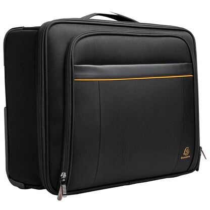 Artikelbild 3 für Exacompta Laptop-Trolley Eco Exactive Kunstfaser schwarz 44,0 x 20,0 x 37,0 cm, Artikelnummer 333306