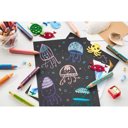 Artikelbild 5 für STABILO woody 3 in Malset farbsortiert, 18 St., Artikelnummer 816203