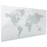 Artikelbild 1 für magnetoplan Glas-Magnettafel 100,0 x 50,0 cm Weltkarte, Artikelnummer 713911