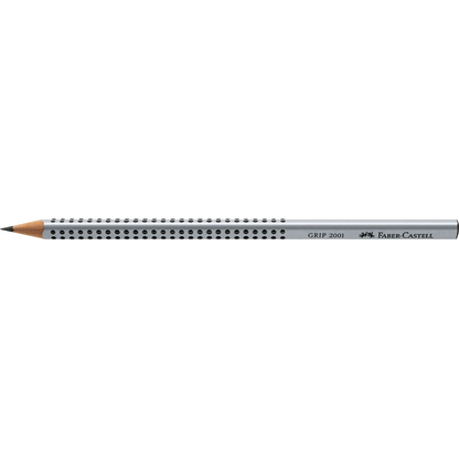 Artikelbild 2 für FABER-CASTELL GRIP 2001 Bleistifte H silber, 12 St., Artikelnummer 779314