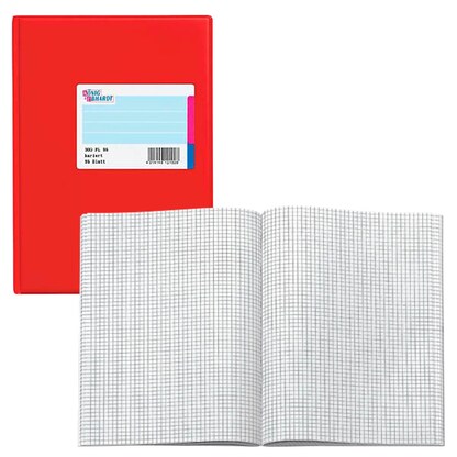 Artikelbild für KÖNIG & EBHARDT Geschäftsbuch 86-14252 DIN A4 kariert, rot Softcover 192 Seiten, 1 St., Artikelnummer 568907
