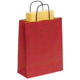 Artikelbild 1 für VP Papier-Tragetaschen Toptwist rot 24,0 x 31,0 cm, 50 St., Artikelnummer 228858