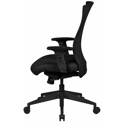 Artikelbild 3 für AMSTYLE Bürostuhl, SPM1.275 Stoff schwarz, Gestell schwarz, Artikelnummer 975800