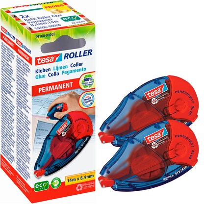 Artikelbild für tesa Kleberoller dauerhaft, 2 St., Artikelnummer 150476