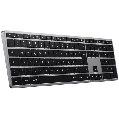 Artikelbild 7 für SATECHI SLIM X3 Tastatur kabellos grau, silber, Artikelnummer 720547