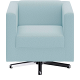 Artikelbild 1 für DOMO Collection Sessel BOB hellblau silber Stoff 72,0 cm 75,0 cm, 1 St., Artikelnummer 764727