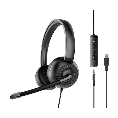 Artikelbild für speedlink METIS USB-Headset schwarz, Artikelnummer 143218