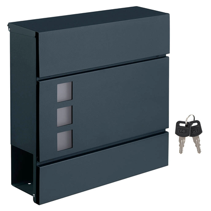 Artikelbild für SONGMICS Briefkasten GMB052G01 anthrazit, Artikelnummer 439249