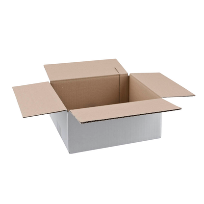 Artikelbild für Nestler Wellpapp-Faltkartons 1-wellig weiß 27,0 x 23,0 x 11,7 cm Außenmaß, 20 St., Artikelnummer 597278