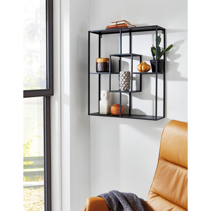 Artikelbild 4 für HAKU Möbel Wandregal schwarz 60,0 x 18,0 x 70,0 cm, 1 St., Artikelnummer 491611