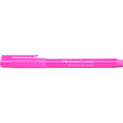 Artikelbild 5 für FABER-CASTELL Broadpen Document 1554 Fineliner pink 0,8 mm, 1 St., Artikelnummer 602393
