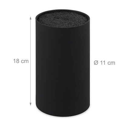 Artikelbild 4 für relaxdays Messerblock schwarz, 1 St., Artikelnummer 644697