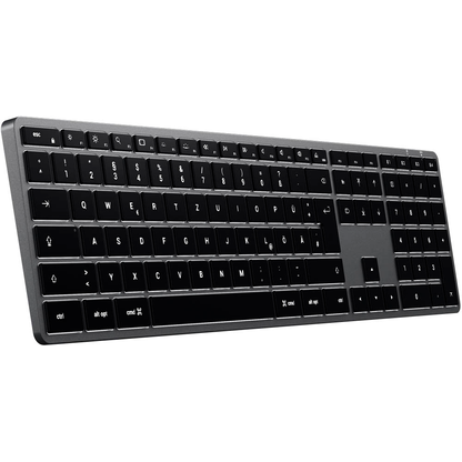 Artikelbild 2 für SATECHI SLIM X3 Tastatur kabellos grau, silber, Artikelnummer 720547