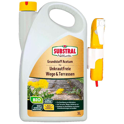 Artikelbild für SUBSTRAL® Naturen® Acetum Bio Unkrautvernichter 3,0 l, Artikelnummer 368476