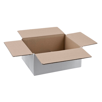 Artikelbild für Nestler Wellpapp-Faltkartons 1-wellig weiß 22,5 x 16,0 x 10,2 cm Außenmaß, 20 St., Artikelnummer 597294