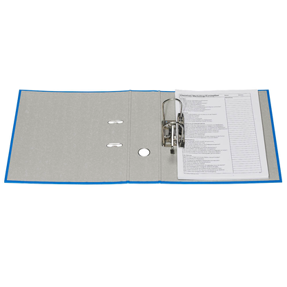 Artikelbild 5 für bene No.1 Power Ordner blau Kunststoff 8,0 cm DIN A4, 1 St., Artikelnummer 420018