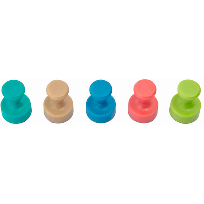 Artikelbild 4 für MAUL Kegelmagnete farbsortiert, Metall Ø 1,2 x 1,6 cm, 10 St., Artikelnummer 277992