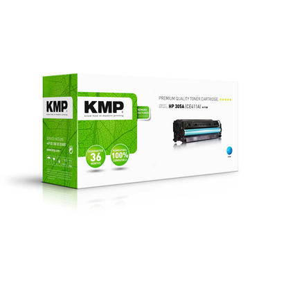 Artikelbild 2 für KMP H-T158 cyan Toner kompatibel zu HP 305A (CE411A), Artikelnummer 101824