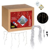 Artikelbild 1 für Idena 400er Eiszapfen LED Lichterkette transparent 10,3 m, 1 St., Artikelnummer 761803
