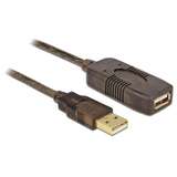 Artikelbild 1 für DeLOCK USB 2.0 A Kabel Verlängerung 5,0 m schwarz, 1 St., Artikelnummer 894622