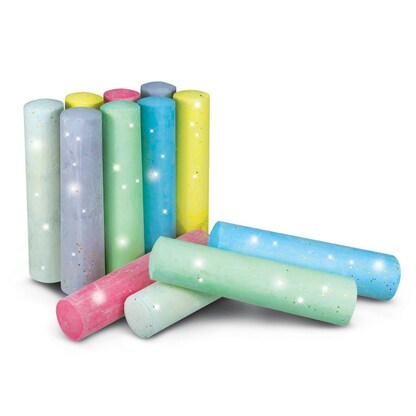 Artikelbild 2 für XTREM TOYS+SPORTS Glitzer Straßenmalkreide Glitzer farbsortiert 20 St., Artikelnummer 919037