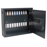 Artikelbild 1 für pavo High Security Magnettag Schlüsseltresor grau mit 20 Haken, Elektronikschloss, 41,0 x 10,0 x 35,0 cm, 1 St., Artikelnummer 219059