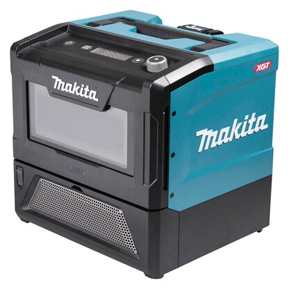 Artikelbild für makita MW001GZ Akku-Mikrowelle 350/500 W blau/schwarz, Artikelnummer 307787