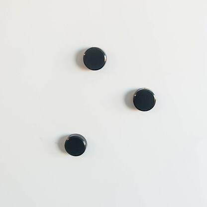 Artikelbild 7 für ALLboards Magnet schwarz, Kunststoff Ø 2,0 x 0,6 cm, 10 St., Artikelnummer 503076