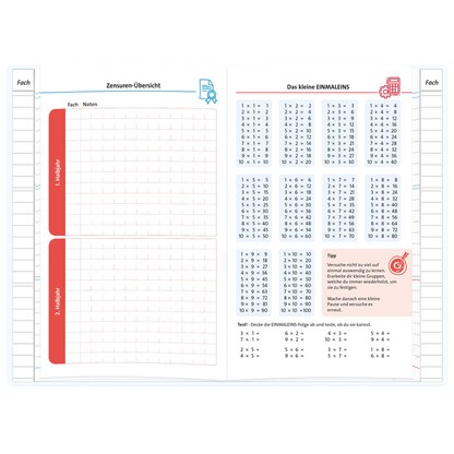 Artikelbild 5 für ROTH Hausaufgabenheft Barbie für clevere Faule liniert DIN A5 ohne Rand, 104 Blatt, 1 St., Artikelnummer 580387