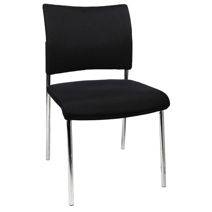 Artikelbild 2 für Topstar Besucherstühle Visit 10 NV190 G20 schwarz Stoff, 2 St., Artikelnummer 133088