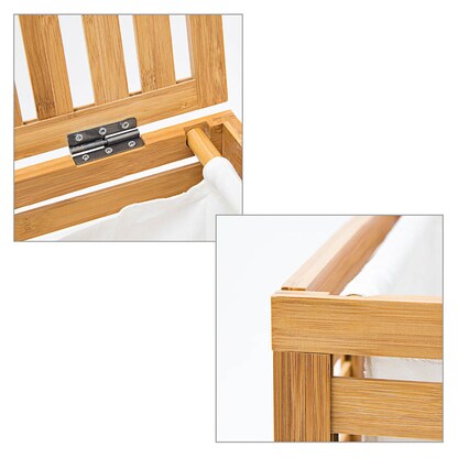 Artikelbild 2 für relaxdays Wäschetruhe braun, 1 St., Artikelnummer 360844