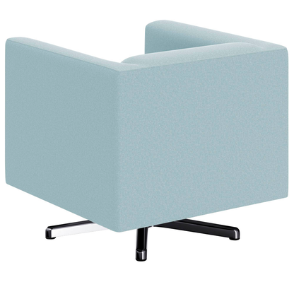 Artikelbild 4 für DOMO Collection Sessel BOB hellblau silber Stoff 72,0 cm 75,0 cm, 1 St., Artikelnummer 764727