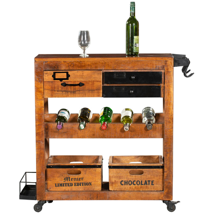 Artikelbild für Garden Pleasure Barschrank RAVI mango 100,0 x 30,0 x 92,0 cm, 1 St., Artikelnummer 543817