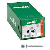Artikelbild 1 für SPAX® Universalschrauben T20 Senkkopf WIROX 1191010500405 5 mm x 40 mm, 500 St., Artikelnummer 395747