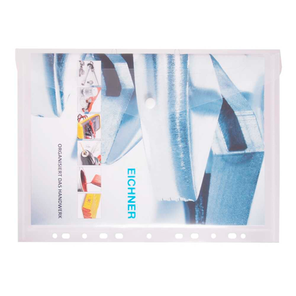 Artikelbild 3 für EICHNER Dokumententaschen DIN A4 transparent glatt, 10 St., Artikelnummer 701013