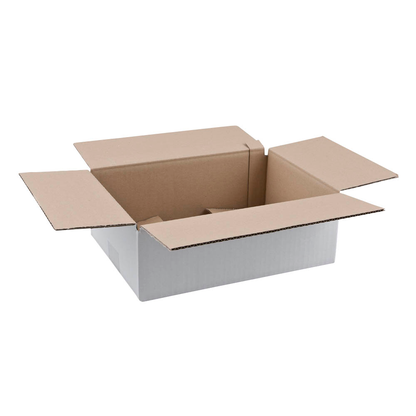 Artikelbild für Nestler Wellpapp-Faltkartons 1-wellig weiß 31,5 x 22,5 x 11,7 cm Außenmaß, 20 St., Artikelnummer 598060