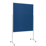 Artikelbild 1 für magnetoplan Moderationswand 120,0 x 150,0 cm marineblau, Artikelnummer 572242