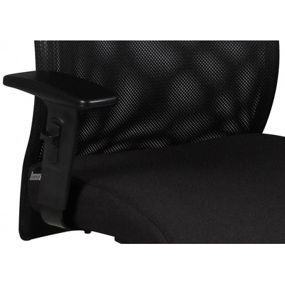 Artikelbild 7 für AMSTYLE Bürostuhl, SPM1.275 Stoff schwarz, Gestell schwarz, Artikelnummer 975800