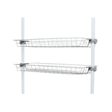 Artikelbild 1 für WENKO Herkules Ablagen für Garderobensystem grau 94,0 x 38,0 x 8,0 cm, 2 St., Artikelnummer 664963