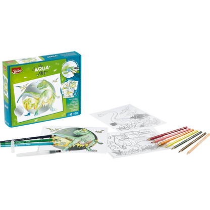 Artikelbild für maped AQUA’ART - Dino Malset farbsortiert, 1 Set, Artikelnummer 967214