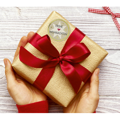 Artikelbild 10 für AVERY Zweckform Aufkleber Frohe Weihnachten, braun, 50 Etiketten, Artikelnummer 723770