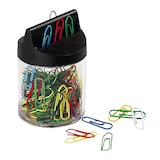 Artikelbild 1 für dundee Büroklammerspender transparent mit Klammern, Artikelnummer 422541