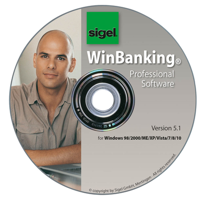 Artikelbild 3 für SIGEL WinBanking Software Vollversion (CD), Artikelnummer 810176