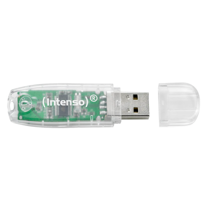 Artikelbild für AKTION: Intenso USB-Stick Rainbow Line transparent 32 GB, 1 St., Artikelnummer 292508
