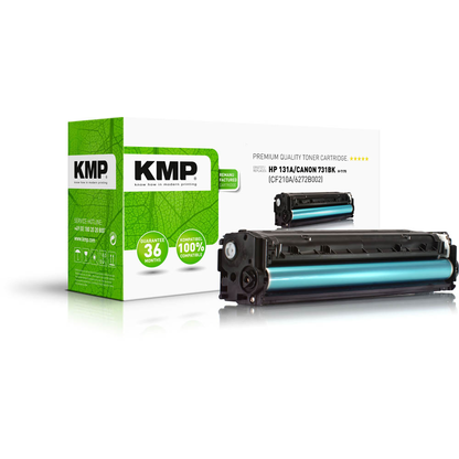 Artikelbild für KMP H-T175 schwarz Toner kompatibel zu HP 131A; Canon 731BK(CF210A; 6272B002), Artikelnummer 102897