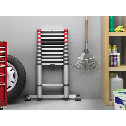 Artikelbild 11 für Hailo Teleskopleiter FLEXLINE silber 11 Sprossen, H: 322,0 cm, Artikelnummer 364493
