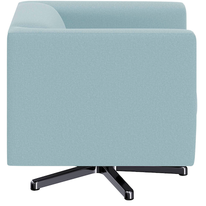 Artikelbild 6 für DOMO Collection Sessel BOB hellblau silber Stoff 72,0 cm 75,0 cm, 1 St., Artikelnummer 764727