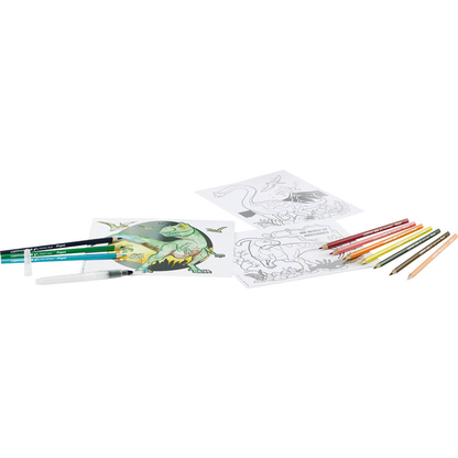 Artikelbild 5 für maped AQUA’ART - Dino Malset farbsortiert, 1 Set, Artikelnummer 967214