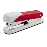Artikelbild 1 für novus Heftgerät Stabil rot-grau, 1 St., Artikelnummer 405666