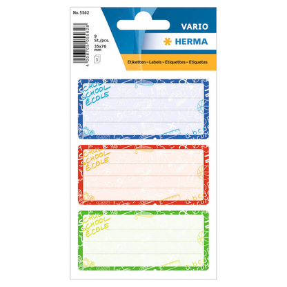 Artikelbild für HERMA Schuletiketten 5562 Schoolydoo, 9 Etiketten, Artikelnummer 901905